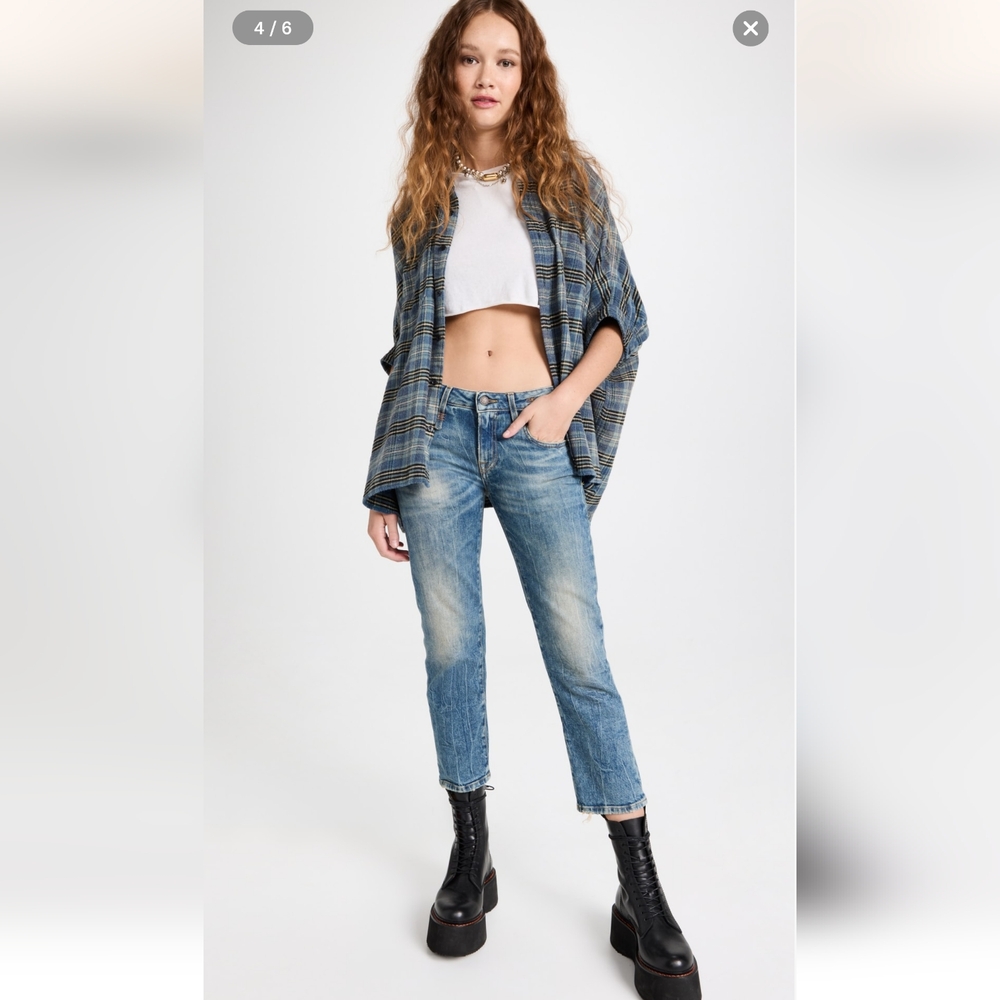 R13 Boy Straight jeans Kelly Stretch 25